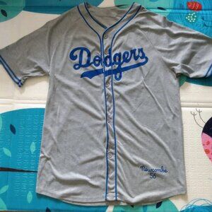 Los Angeles Dodgers Gray Don Newcombe Promotional SGA Size XL (XLarge) Jersey